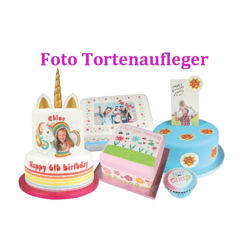 Foto Tortenaufleger