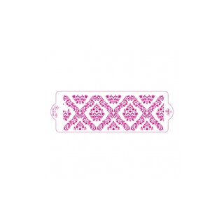 SCHABLONE DAMASK 10X30CM