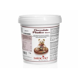 Saracino Cioccolato plastico weiß 1 kg