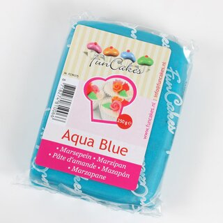 FunCakes Mandelhaltige Zuckermasse Aqua Blue 250 g