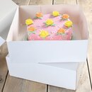 FunCakes Cake Box -Blanco 32x32x11.5cm- pk/2