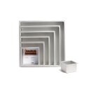 Profi quadratischen backform aus eloxiertem aluminium...