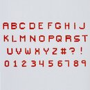 FMM Alphabet & Numbers Tappits Pixel Upper Case