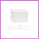 BOX FÜR KUCHEN 36,5 X 36,5 X H 36 CM