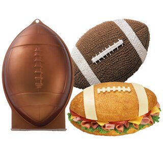 Wilton Football Pan -30x20x8cm-