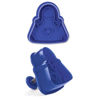 Handbag ca. 5 cm blue