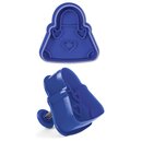 Stadter  Cookie cutter with stamp and ejector Handbag 5 cm