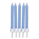 Stdter  Kerzen Geburtstag 7,5 cm mit Halter 10 Stck