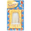 Stdter  Kerzen Geburtstag 7,5 cm mit Halter 10 Stck