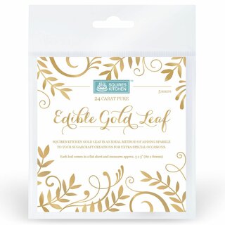 SK Designer Gold Leaf, Book of 5 Sheets