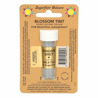 Sugarflair Dusting Colour SHADOW GREY, 7ml