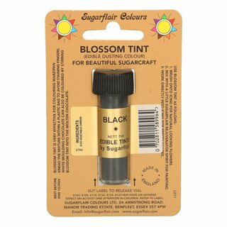 Sugarflair Dusting Colour BLACK, 7ml