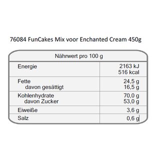 FunCakes Mix fr Enchanted Cream 450 g