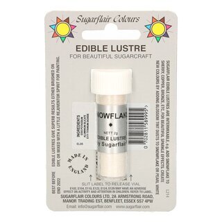 Sugarflair Edible Lustre Snowflake, 2g