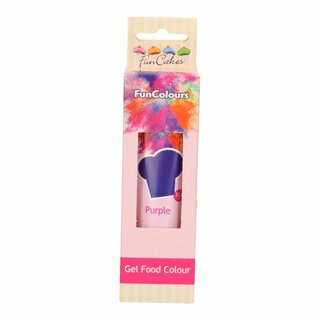 FunCakes Edible FunColours Gel - Purple 30g