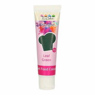 FunCakes Edible FunColours Gel - Leaf Green 30g