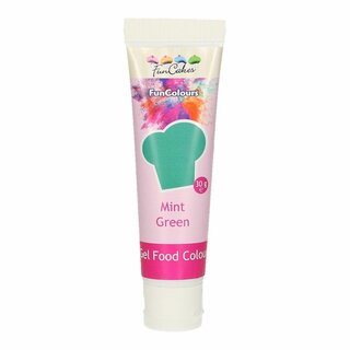 FunCakes Edible FunColours Gel - Mint Green 30g