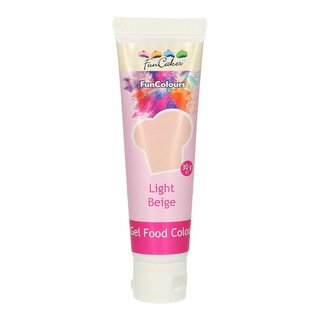 FunCakes Edible FunColours Gel - Light Beige 30g