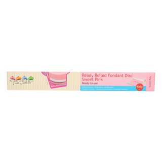 FunCakes Ausgerollte Rollfondant Disc -Sweet Pink-