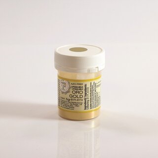 Essbare Puderfarbe - Farbe: Perl-Gold 5g