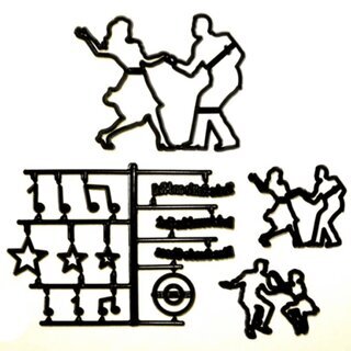 Patchwork Cutter Jive Dancers