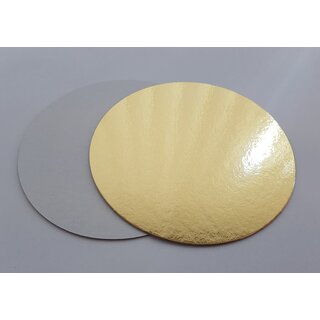 Gold Karton Ø28X0,15CM, 5 Stück