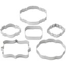 Wilton Cut-Outs -Plaque- Set / 6