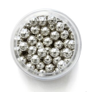 PME Sugar Pearls Silver 6mm 25g MHD