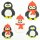 FMM Mummy & Baby Penguin Cutter Set/4