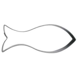 Fisch 4,5 cm Edelstahl