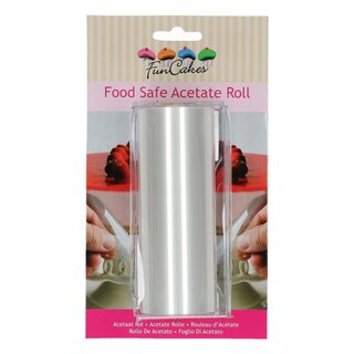 FunCakes Acetat Folie 12cm Tortenrandfolie
