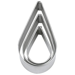 Drop / Cone ca. 4 / 5 / 6 cm smooth
