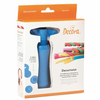 Decortwist Modellierpresse aus kunststoff mit 20...