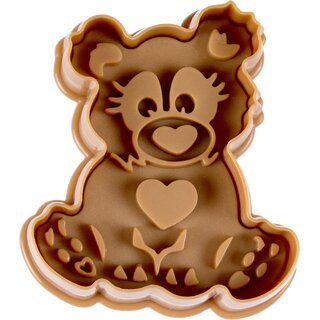 Stdter Prge-Ausstecher mit Auswerfer Br  6,0 cm