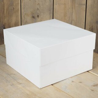 FunCakes Torstenschachtel - Wei - 30x30x15cm- pk/25