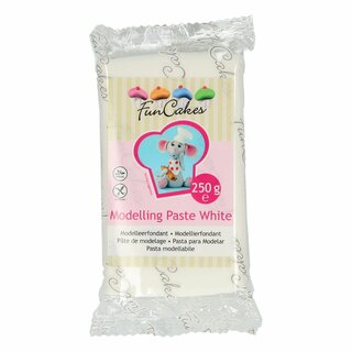FunCakes Modellier Paste Weiß -250g-