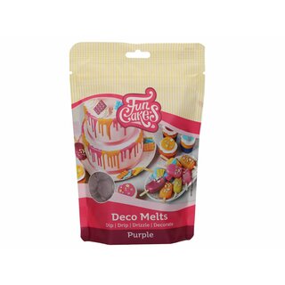 FunCakes Deco Melts -Purple- 250g