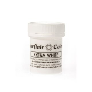 Sugarflair Pastenfarbe - Extra we - 50g