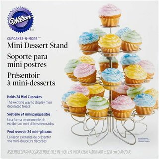 Wilton Mini Cupcakes N More stand, 24 ct