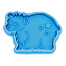 Stadter  Cookie cutter with stamp and ejector Icebear 6 cm