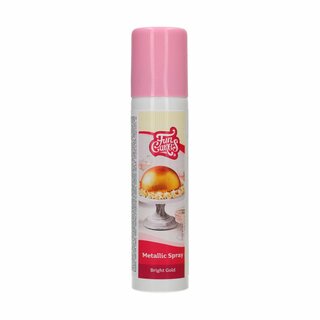 FunCakes Metallic Spray Hellgold 100 ml