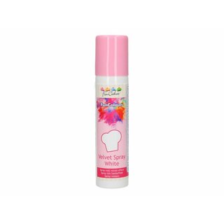 FunCakes FunColours Velvet Spray -White- 100ml