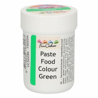 FunCakes FunColours Pastenfarbe - Grün 30g