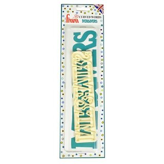 FMM Mr & Mrs Large Cutter - Curved Words