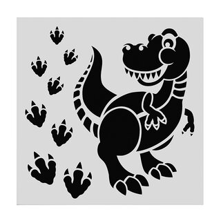 Cake Star Cute Dinosaur Stencil