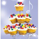 Cupcakes Ständer für 13 Cupcakes