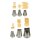 Decora Spritztüllen Geflecht 895 / 2B