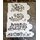 4 Set Stencil Schablone Filigran Blumen