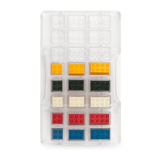 Pralinenform Legosteine 200 X 120 X 22 H mm