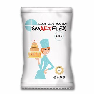 SmartFlex Fondant Baby Blau Velvet 250g